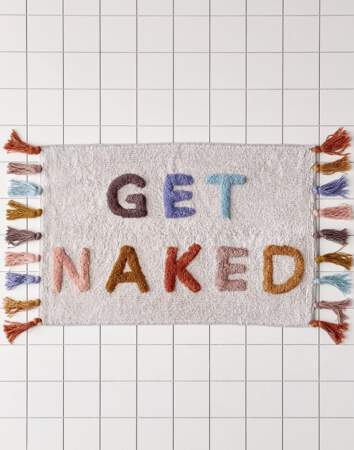 Urban Outfiters - Tapis de douche "Get Naked"