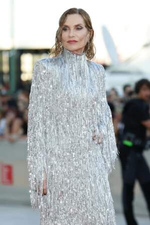Isabelle Huppert lors du 80e Festival International du Film de Venise en 2023