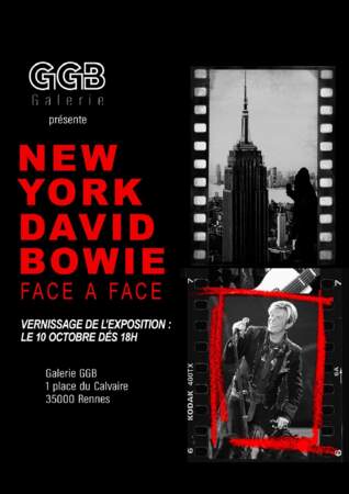 David Bowie / New York, face à face - Galerie GGB