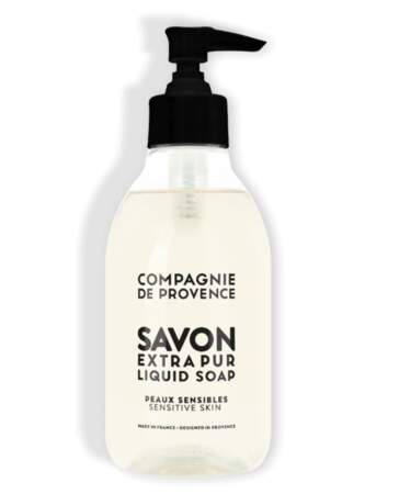 Savon peaux sensibles, Compagnie de Provence, 19,50€ 