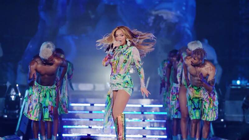 Beyoncé en David Koma à la Friends Arena en Suède