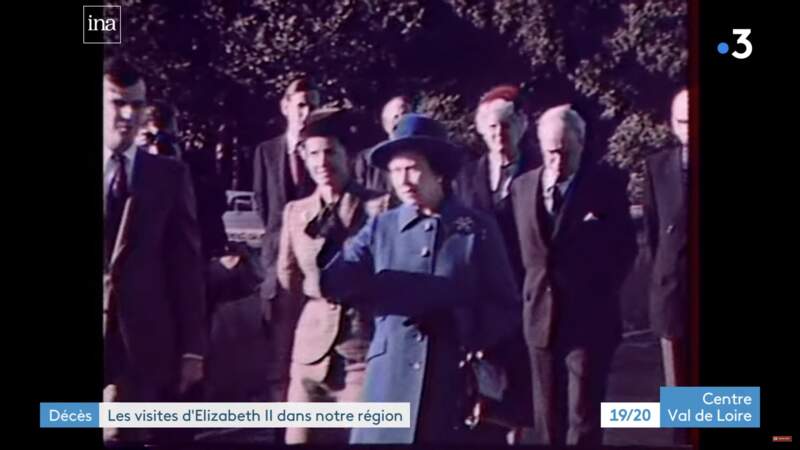 Octobre 1979 : Elizabeth II se rend pour la première fois en Touraine