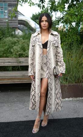 Jenna Dewan au défilé Michael Kors Printemps/Eté 2024 lors de la Fashion Week de New York