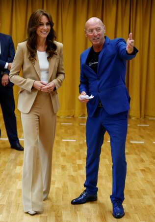 Kate Middleton visite l'organisation caritative à but non lucratif "Streets of Growth" à Londres
