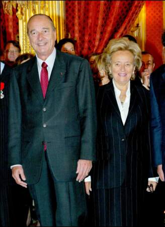 Bernadette Chirac devient Première dame aux côtés de Jacques Chirac en 1995, jusqu'à 2007