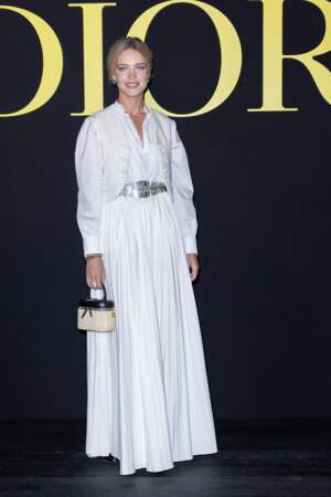 Natalia Vodianova sur le photocall du défilé Christian Dior Printemps/Été 2024 lors de la Fashion Week de Paris 
