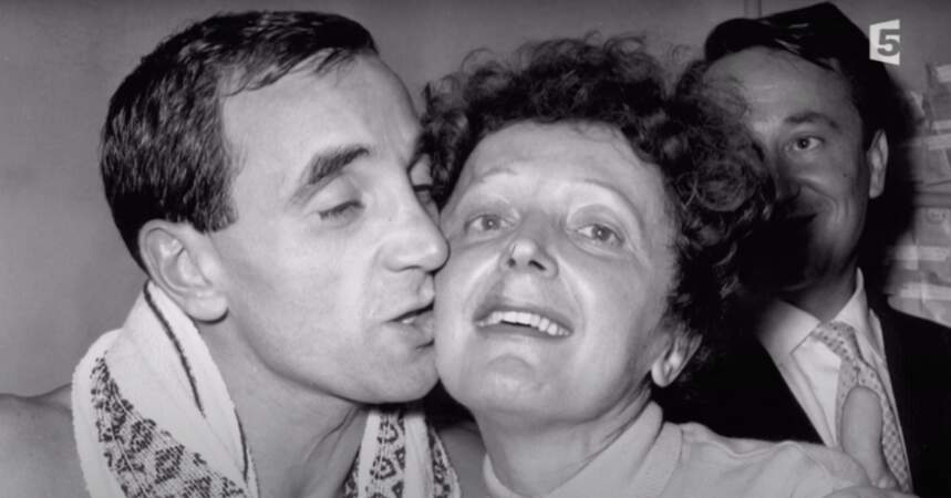 Charles Aznavour et Edith Piaf s'entendaient parfaitement. 