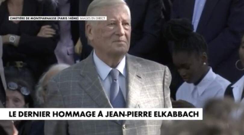 Alain Duhamel aux obsèques de Jean-Pierre Elkabbach