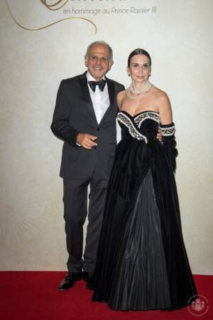 Monsieur et Madame Marc Toesca au Bal du Centenaire en hommage au Prince Rainier III au Casino de Monte-Carlo le vendredi 20 octobre 2023.