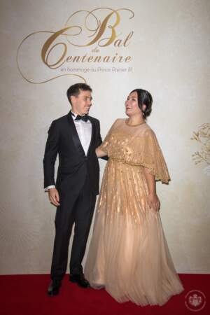 Louis et Marie Ducruet au Bal du Centenaire en hommage au Prince Rainier III au Casino de Monte-Carlo le vendredi 20 octobre 2023.