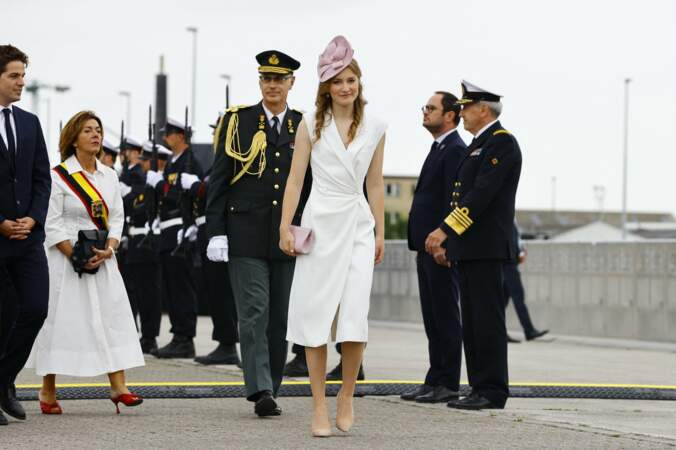 Première sortie officielle en solo pour la princesse Elisabeth de Belgique à Gent