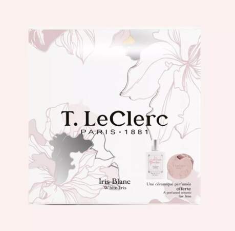Coffret Parfum Iris Blanc, T. Leclerc, 52,50€