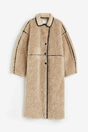 H&M - Manteau en tissu Teddy Bear