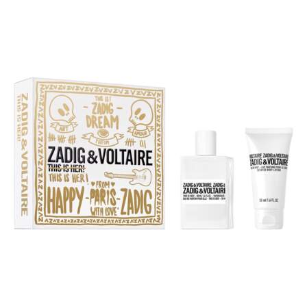 Coffret Eau De Parfum "This Is Her!", Zadig & Voltaire, 67€ chez Sephora