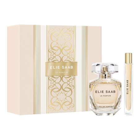 Coffret Cadeau Eau de Parfum et Format Voyage pour Femme "Le Parfum", Elie Saab, 86€ chez Sephora 