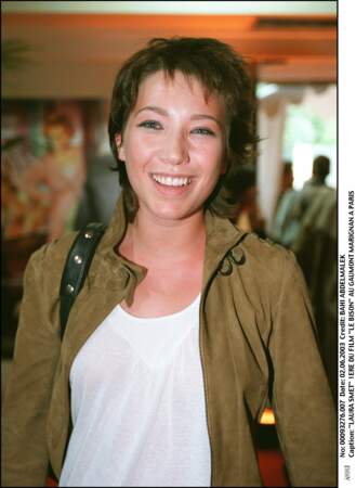 Laura Smet à la première du film Le Bison au Gaumont Marignan à Paris en 2003