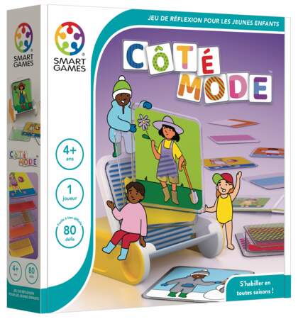 Jeu de société Côté Mode, Smart Games, 20€ à partir de 4 ans en magasins et sites spécialisés de jeux et jouets et sur smartgames.eu