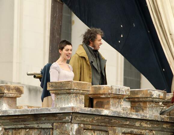 Anne Hathaway rase ses cheveux en 2012 pour les besoins du de son personnage de Fantine dans "Les Misérables"