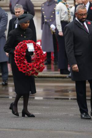 La cérémonie Remembrance Sunday au Cénotaphe à Londres le 12 novembre 2023.
