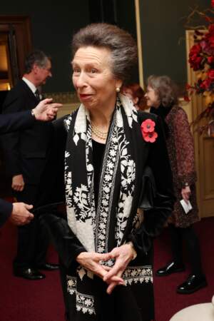 La princesse Anne d'Angleterre assiste au Royal British Legion Festival of Remembrance au Royal Albert Hall à Londres