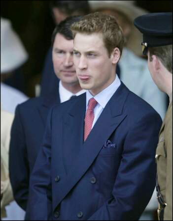 Le prince William lors des commémorations du jubilé de la reine le 2 juin 2003.