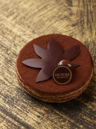 Galette choco-marrons, Angelina,  42€ (4 à 6personnes)