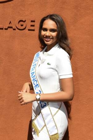 Indira Ampiot à Roland Garros, le 5 juin 2023