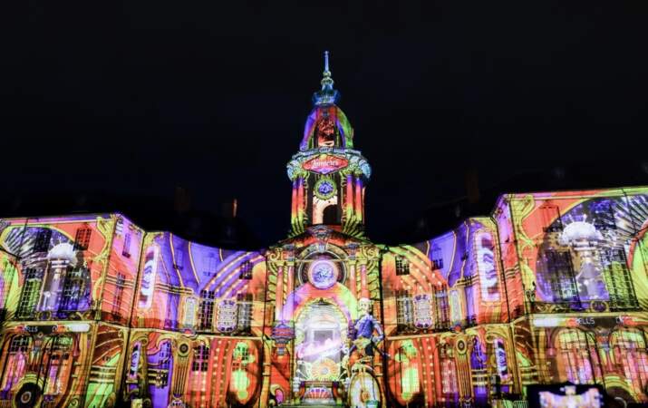 Les projections monumentales sur l’Hôtel de ville de Rennes