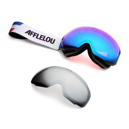 Masque de ski unisexe Afflelou Masque Magic, Alain Afflelou, 189€ le masque et deux écrans
