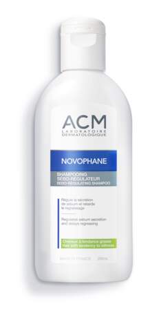 Shampooing séborégulateur Novophane, ACM Laboratoire Dermatologique, 9,90€ les 200ml en (para)pharmacies et sur labo-acm.com