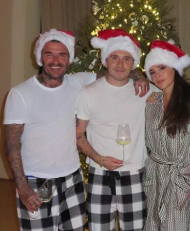 La famille Beckham a pris la pose à Noël