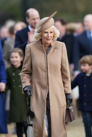 La reine Camilla (25 décembre 2023)