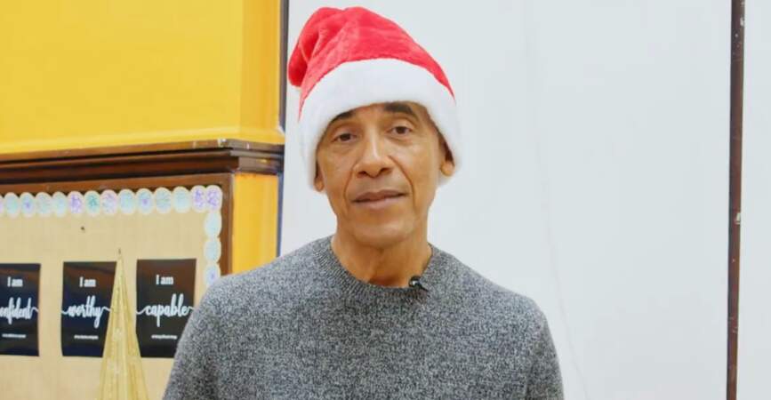 Barack Obama adresse un message pour Noël 