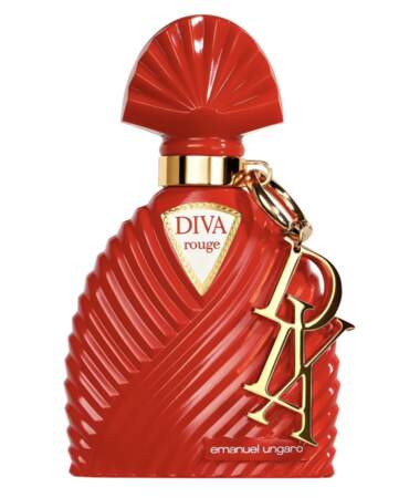 Eau de parfum Diva Rouge, Emanuel Ungaro, 80€ (50ml)