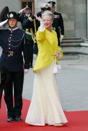 La reine Margrethe II de Danemark à Copenhague en 2002