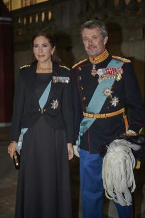 Le prince héritier Frederik et la princesse Mary au château de Fredensborg, le 26 septembre 2023