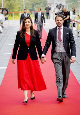 Le prince Félix et la princesse Claire de Luxembourg