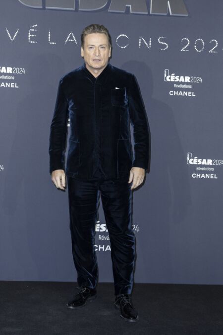 Benoît Magimel au dîner César Révélations à Paris, le 15 janvier 2024