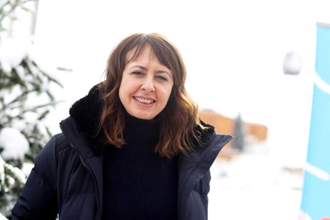 Valérie Bonneton au photocall du film "Tombés du camion" dans le cadre du 27ème Festival International du Film de Comédie de l'Alpe d'Huez le 19 janvier 2024
