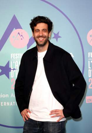 Max Boublil lors du 27ème Festival International du Film de Comédie de l'Alpe d'Huez le 19 janvier 2024.