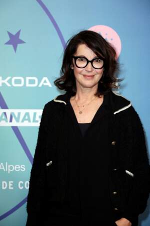 Zabou Breitman lors du 27ème Festival International du Film de Comédie de l'Alpe d'Huez le 19 janvier 2024.