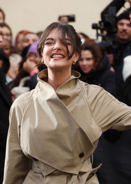 Deva Cassel au défilé Haute Couture Printemps/Été 2024 de Dior à Paris, le lundi 22 janvier 2024