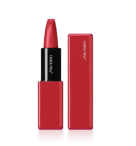 Rouges à lèvres Techno Satin, Red Shift, Shiseido, 34 €