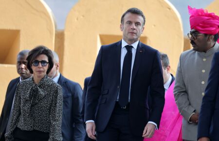 Emmanuel Macron et Rachida Dati