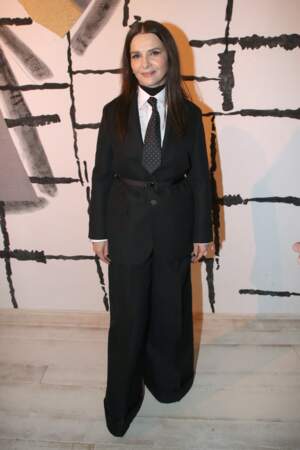Juliette Binoche au défilé Christian Dior, Collection Haute Couture Printemps/Été 2024 à Paris 