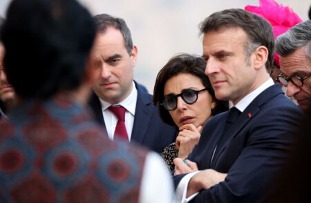 Emmanuel Macron et Rachida Dati