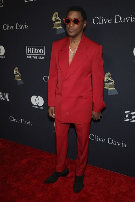 Kenneth 'Babyface' Edmonds à la soirée de gala des 66ème pré-grammy Awards au Beverly Hilton Hotel à Los Angeles