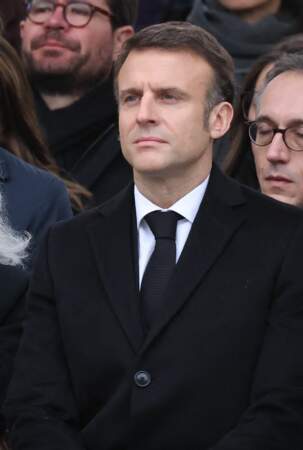 Emmanuel Macron a présidé l'hommage national à Robert Badinter.