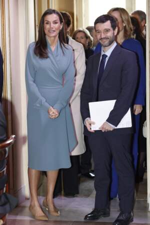 La reine Letizia d’Espagne à la remise des Prix nationaux Reine Letizia pour le handicap à Madrid