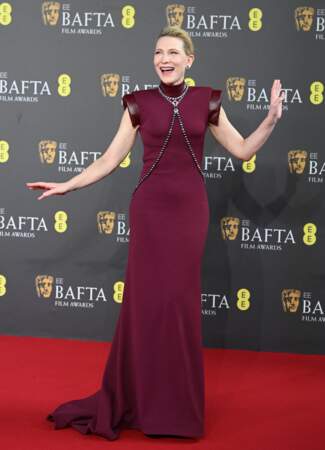 Cate Blanchett aux BAFTA 2024 au Royal Festival Hall à Londres
